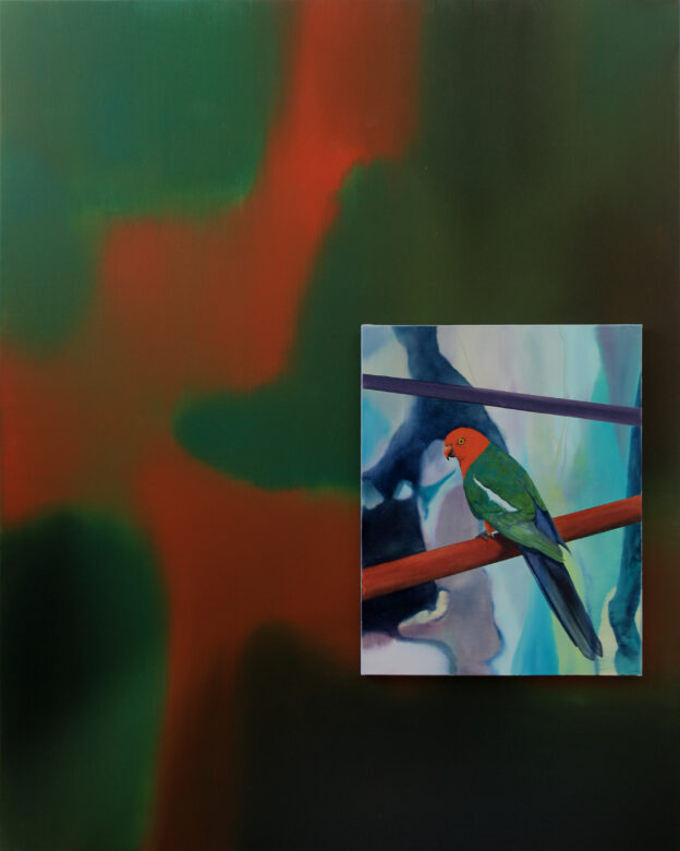 Tableaux assemblés / Superimposed canvases Huile sur toile / Oil on canvas 200 x 160 cm (78 3/4 x 63 in.)