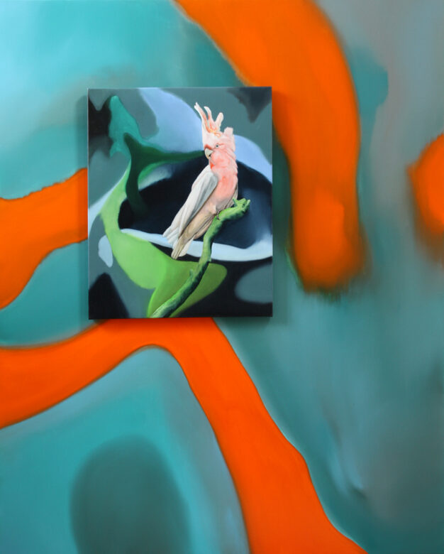 Tableaux assemblés / Superimposed canvases Huile sur toile / Oil on canvas 200 x 160 cm (78 3/4 x 63 in.)