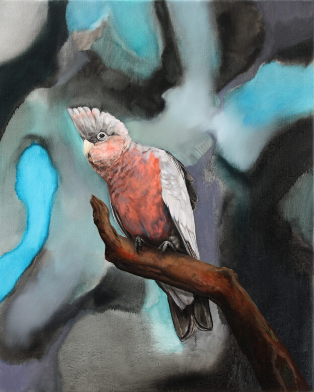 Huile sur toile / Oil on canvas 81 x 65 cm (31 7/8 x 25 5/8 in.) RB101