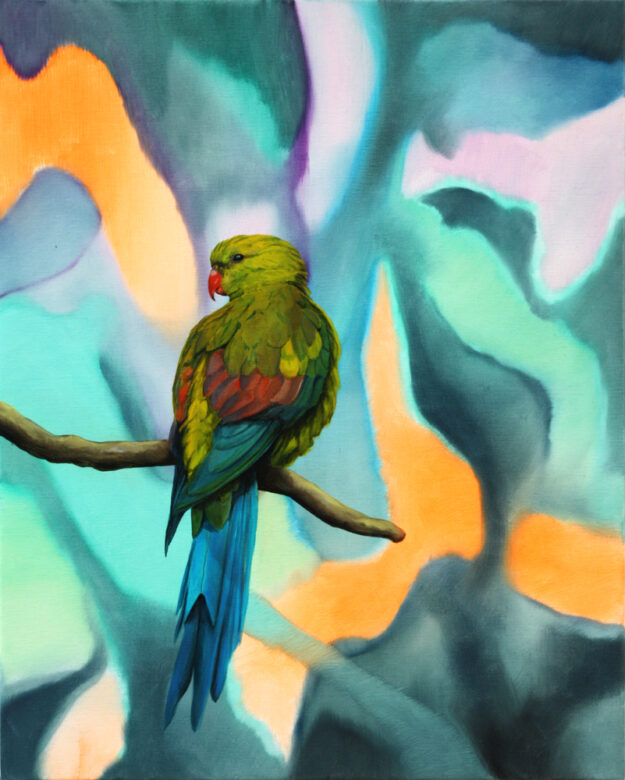 Huile sur toile / Oil on canvas 81 x 65 cm (31 7/8 x 25 5/8 in.) RB106