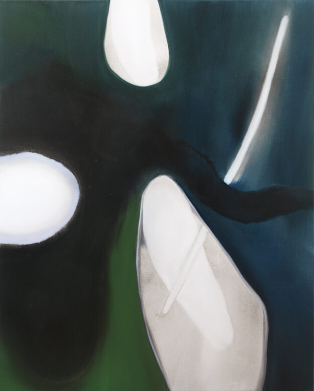 Huile sur toile / Oil on canvas 200 x 160 cm (78 3/4 x 63 in.)