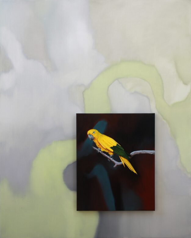 Tableaux assemblés / Superimposed canvases Huile sur toile / Oil on canvas 200 x 160 cm (78 3/4 x 63 in.)