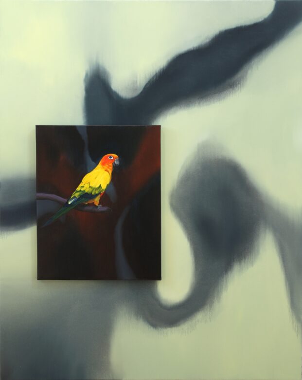 Tableaux assemblés / Superimposed canvases Huile sur toile / Oil on canvas 200 x 160 cm (78 3/4 x 63 in.)