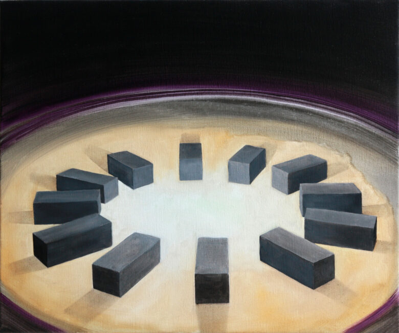 Huile sur toile / Oil on canvas 46 x 55 cm (18 1/8 x 21 5/8 in.)