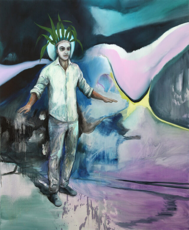 Huile sur toile / Oil on anvas 220 x 180 cm (86 5/8 x 70 7/8 in.)