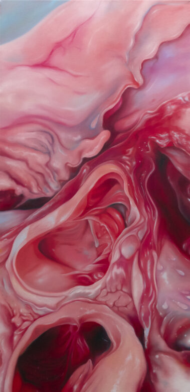 Huile sur toile / Oil on canvas 120 x 58 cm (47 1/4 x 22 7/8 in.)