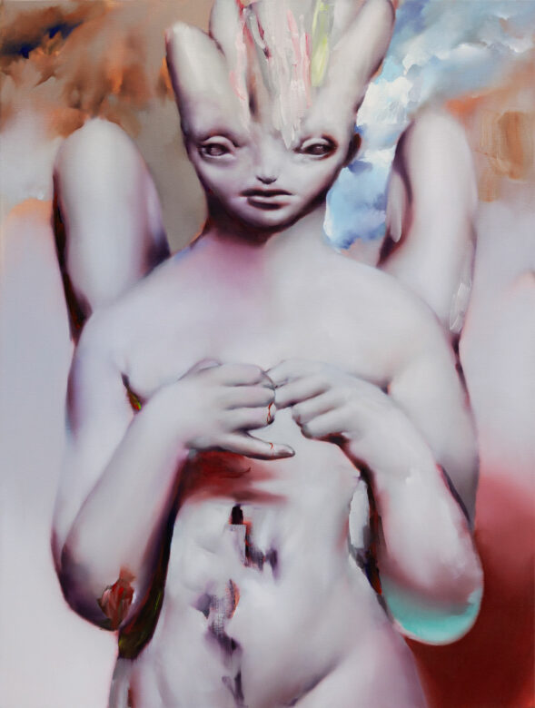 Huile sur toile / Oil on canvas 116 x 89 cm (45 5/8 x 35 in.)