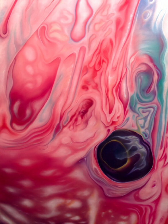 Huile sur toile / Oil on canvas 160 x 120 cm (63 x 47 1/4 in.)