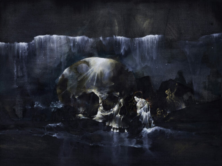 Huile et gouache sur bois / Oil and gouache on wood 30 x 40 cm (11 3/4 x 15 3/4 in.) ab14