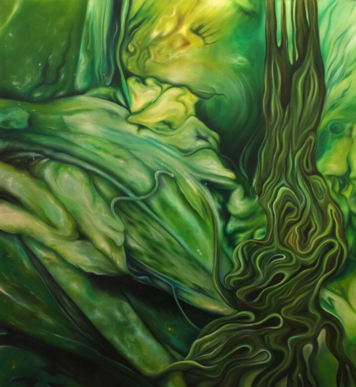 Huile sur toile / Oil on canvas 90 x 110 cm (35 3/8 x 43 1/4 in.)