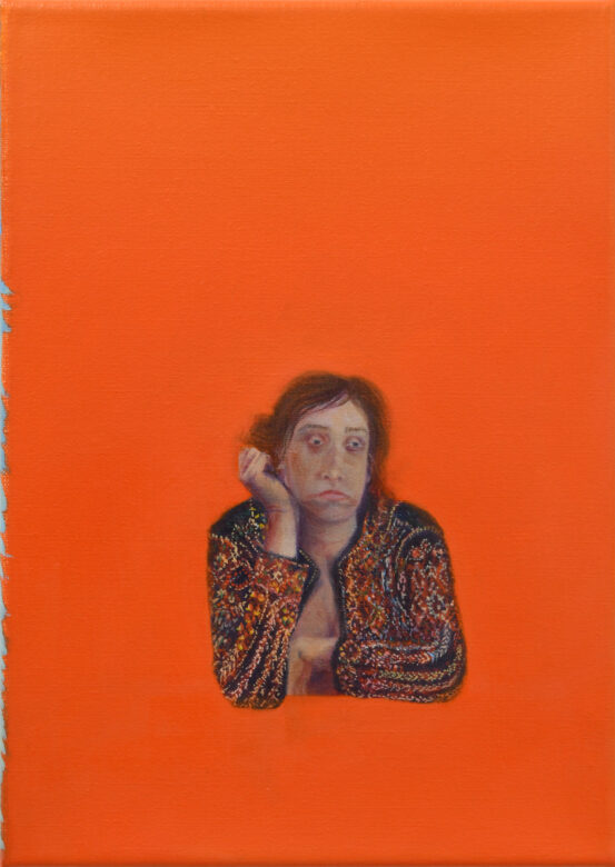 Huile sur toile / Oil on canvas 35 x 24,5 cm (13 3/4 x 9 5/8 in.)