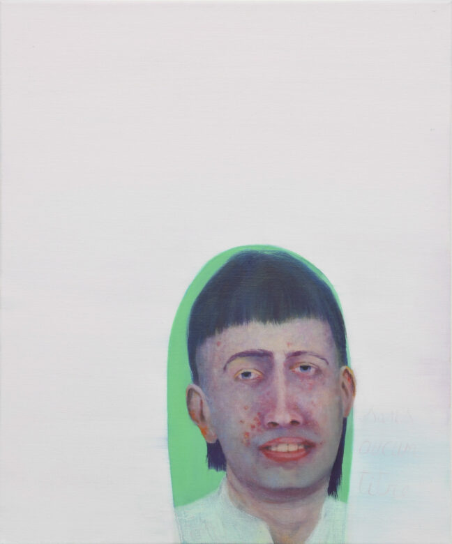 Huile sur toile / Oil on canvas 55 x 46 cm (21 5/8 x 18 1/8 in.)