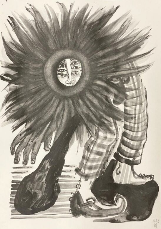 Graphite sur papier / Graphite on paper 42 x 30 cm (16 1/2 x 11 3/4 in.) AMH D02