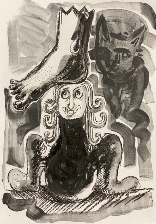 Graphite sur papier / Graphite on paper 42 x 30 cm (16 1/2 x 11 3/4 in.) AMH D03