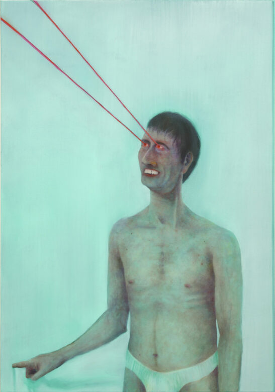 Huile sur toile / Oil on canvas 140 x 99 cm (55 1/8 x 39 in.)