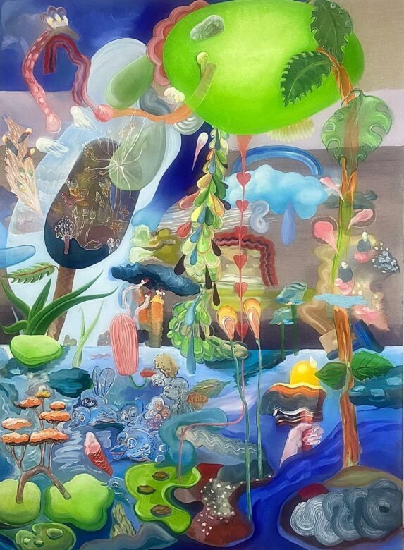 Huile sur toile / Oil on canvas 180 x 130 cm (70 7/8 x 51 1/8 in.)