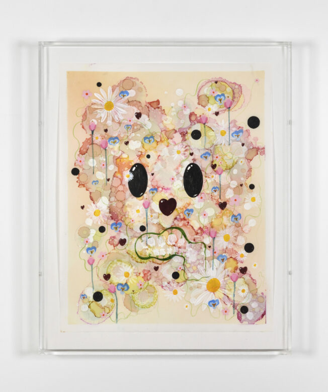 Encre et acrylique sur papier polypropylène / Ink and acrylic on polypropylene paper 36 x 28 cm (14 1/8 x 11 in.) Photo : Rebecca Fanuele