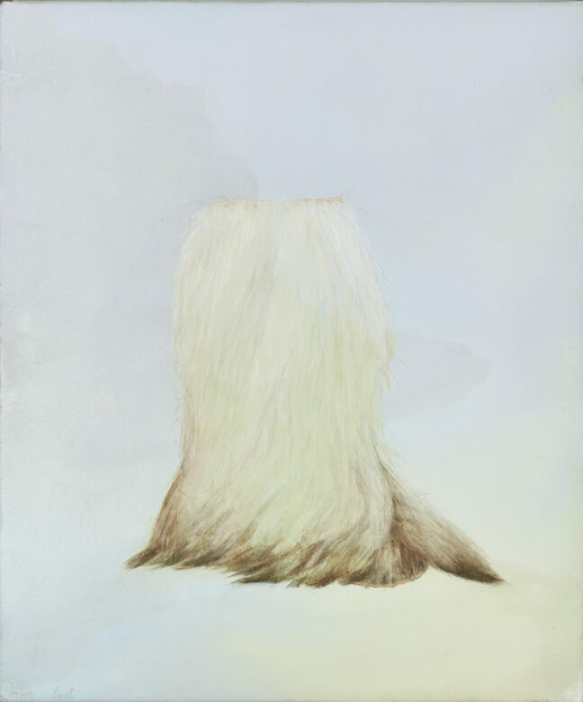 Huile sur toile / Oil on canvas 56,5 x 47 cm (22 1/4 x 18 1/2 in.)