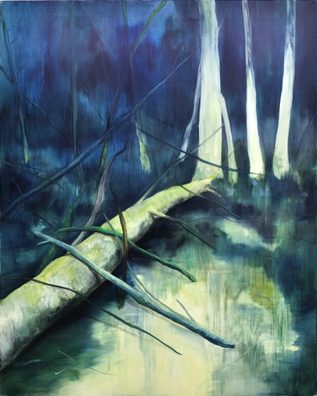 Huile sur toile / Oil on canvvas 200 x 160 cm (78 3/4 x 63 in.)