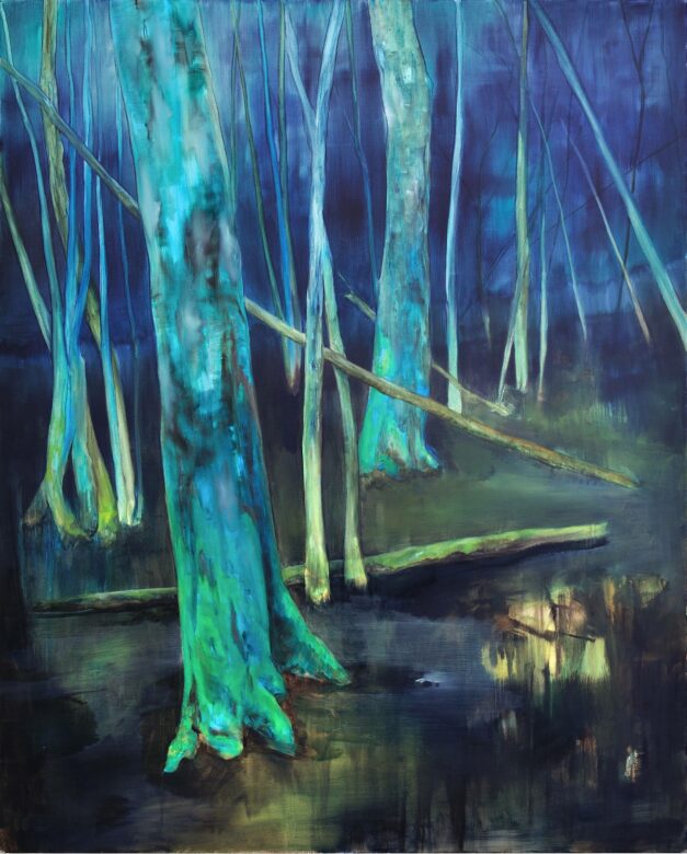 Huile sur toile / Oil on canvvas 200 x 160 cm (78 3/4 x 63 in.)