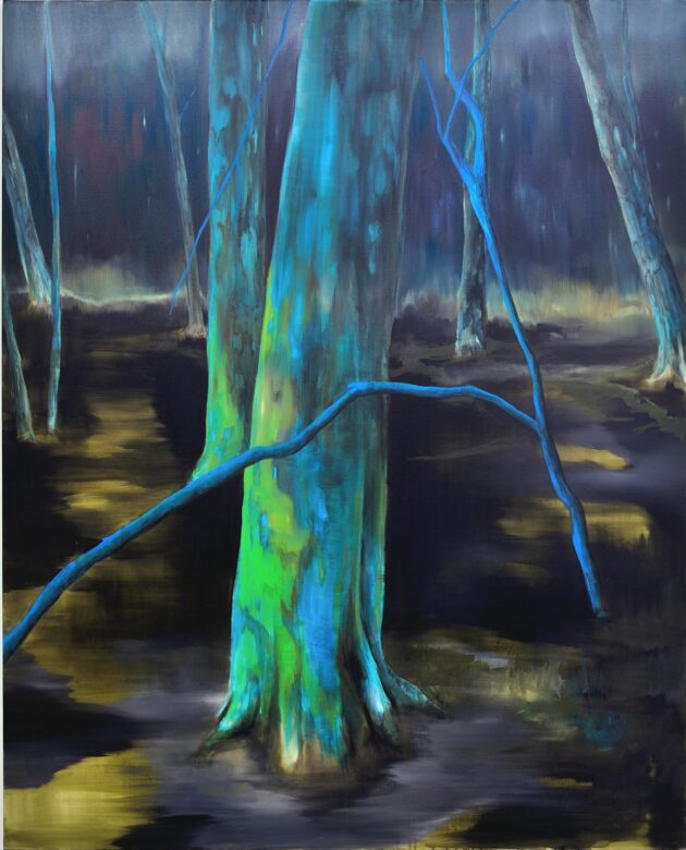 Huile sur toile / Oil on canvvas 200 x 160 cm (78 3/4 x 63 in.)