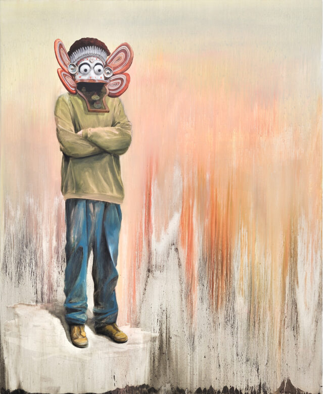 Huile sur toile / Oil on canvas 220 x 180 cm (86 5/8 x 70 7/8 in.)