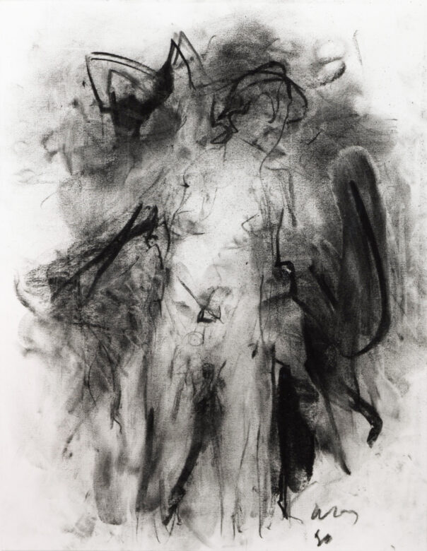 Fusain sur papier / Charcoal on paper 65 x 49,8 cm (25 5/8 x 19 5/8 in.) LRZ 139/00